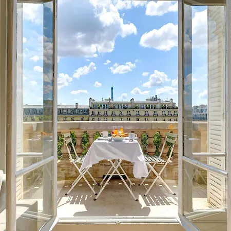 Bluestay 245 -duplex Sur Les Champs-elysees+balcon Appartement *