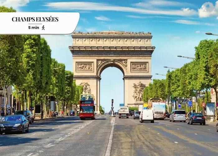 Apartmán Bluestay 245 -duplex Sur Les Champs-elysees+balcon